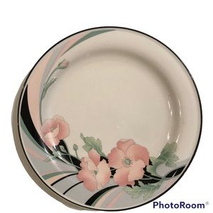 Set Of 4 Vintage Sango Jolie Dessert/Salad Plates- 7.5”